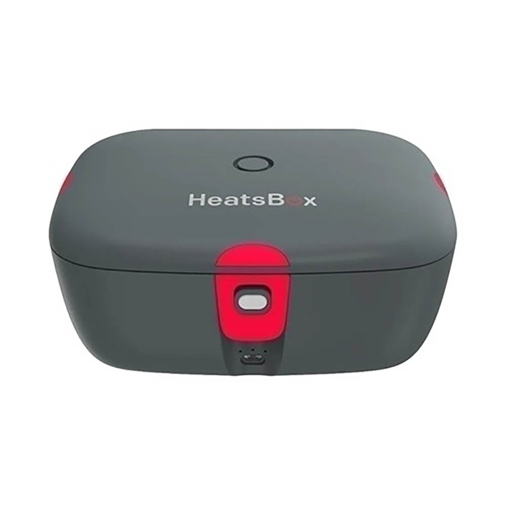 Image for HEATSBOX GO PORTABLE LUNCHBOX BATTERY POWERED BLACK from York Stationers