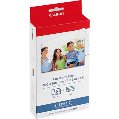 Image for CANON KP36IP INK CARTRIDGE VALUE PACK from BusinessWorld Computer & Stationery Warehouse