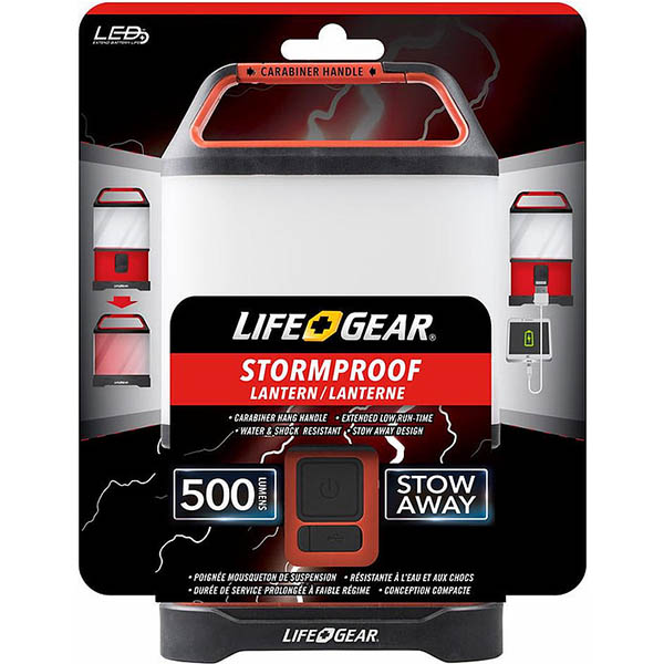 Image for LIFEGEAR STORMPROOF LANTERN from Office Express