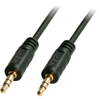 lindy 35644 3.5mm stereo audio cable 5m black