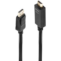 lindy 36921 displayport to hdmi cable 1m black