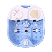 wellcare foot spa massager 324 x 150 x 380mm blue