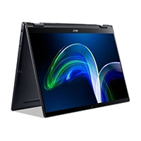 acer travelmate notebook spin p6 core i'5 14 inch black