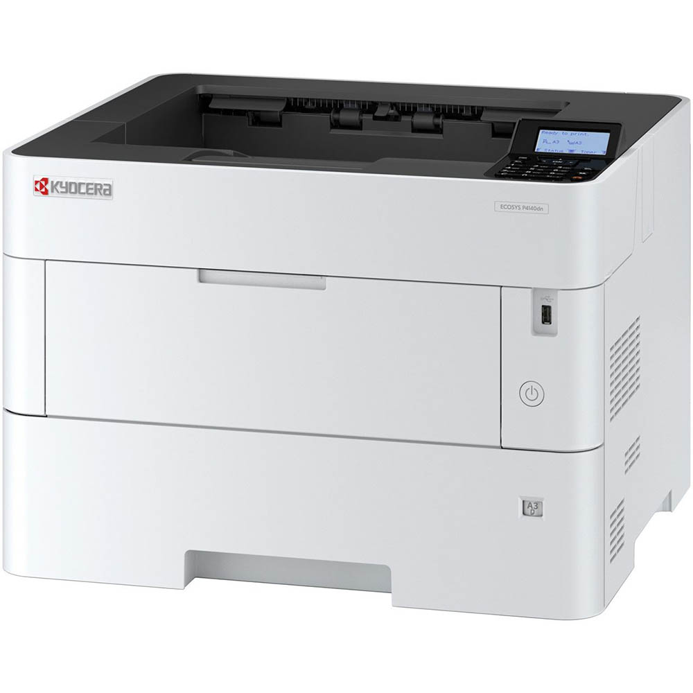 Image for KYOCERA P4140DN ECOSYS MONO LASER PRINTER A3 from Mitronics Corporation