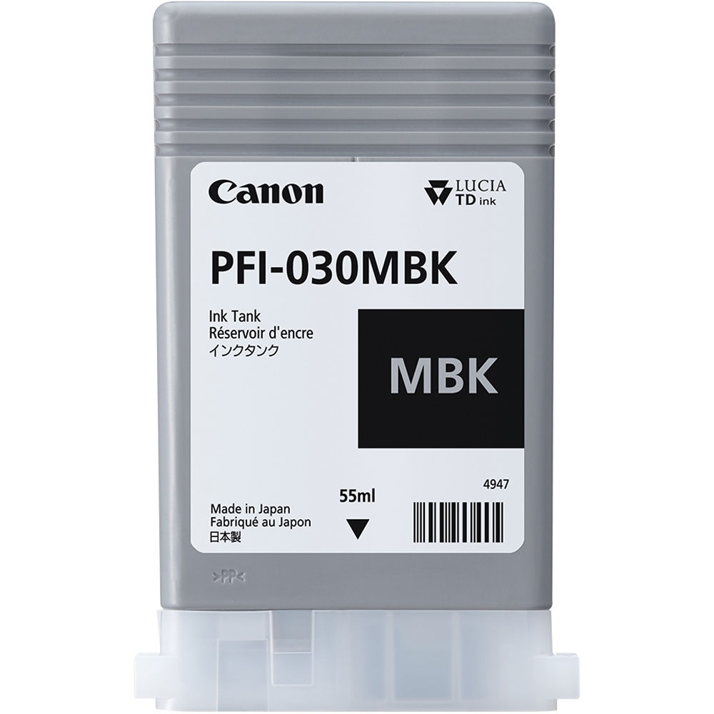 Image for CANON PFI-030 INK CARTRIDGE MATTE BLACK from Challenge Office Supplies