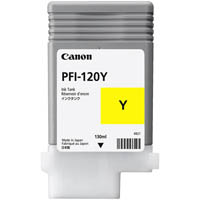 canon pfi120 ink cartridge yellow