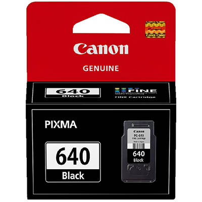 Image for CANON PG640 INK CARTRIDGE BLACK from Australian Stationery Supplies