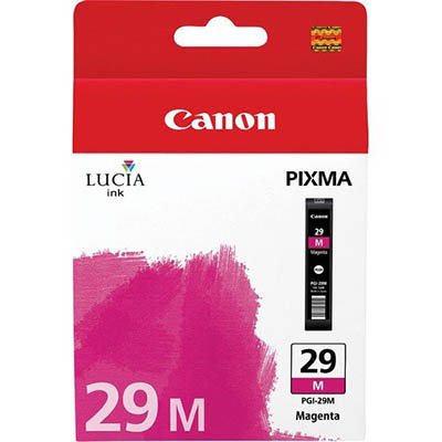 Image for CANON PGI29 INK CARTRIDGE MAGENTA from Prime Office Supplies