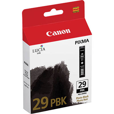 Image for CANON PGI29 INK CARTRIDGE PHOTO BLACK from Challenge Office Supplies