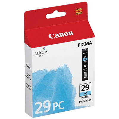 Image for CANON PGI29 INK CARTRIDGE PHOTO CYAN from Challenge Office Supplies