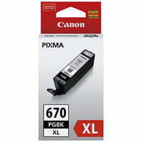 canon pgi670xl ink cartridge high yield twin pack black