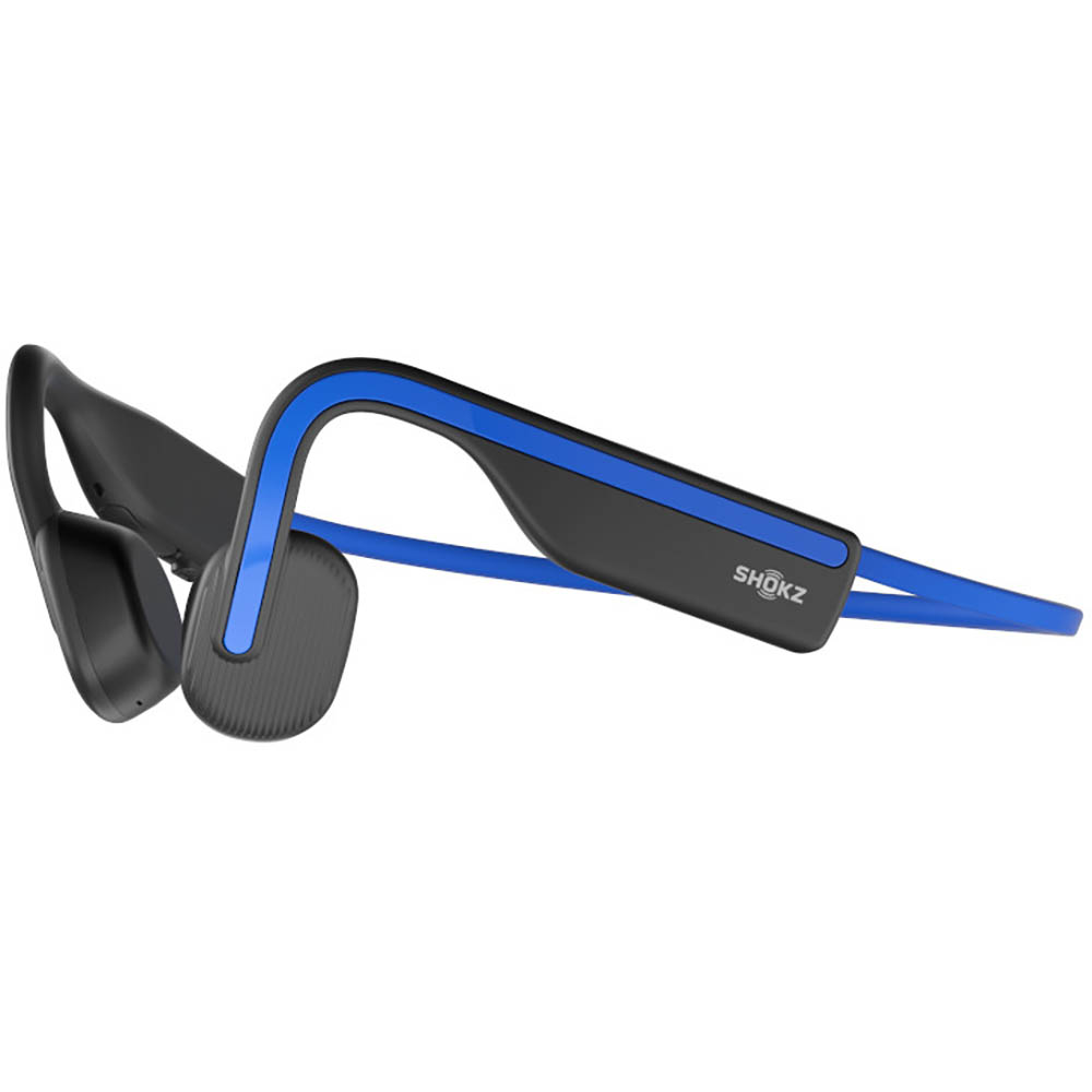 Image for SHOKZ OPENMOVE WIRELESS BLUETOOTH BONE CONDUCTION HEADPHONES BLUE from Clipboard Stationers & Art Supplies
