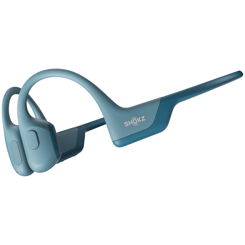 Image for SHOKZ OPENRUN PRO WIRELESS BLUETOOTH BONE CONDUCTION HEADPHONES BLUE from Memo Office and Art