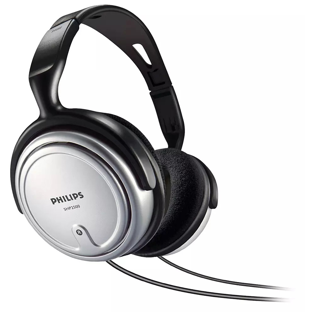 Image for PHILIPS OVER EAR TV HEADPHONES BLACK from Memo Office and Art