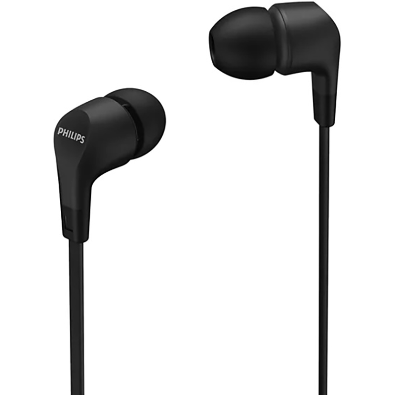 Image for PHILIPS IN-EAR GEL EARBUD WIRED BLACK from BusinessWorld Computer & Stationery Warehouse