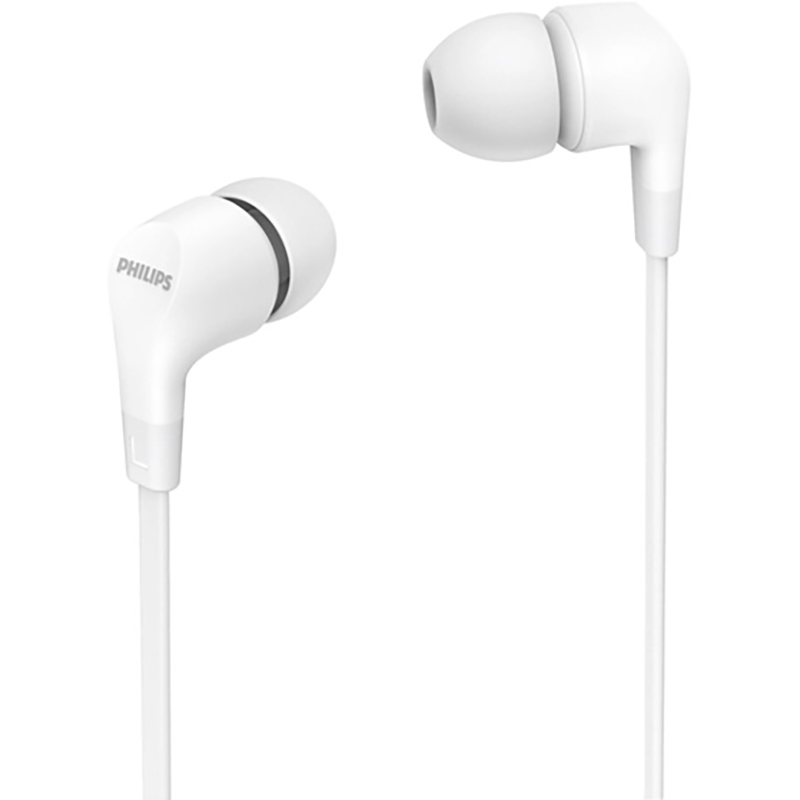 Image for PHILIPS IN-EAR GEL EARBUD WIRED WHITE from Australian Stationery Supplies