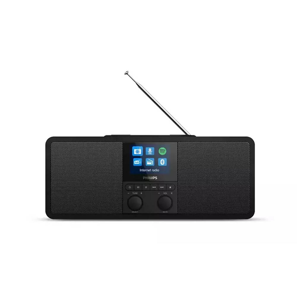 Image for PHILIPS INTERNET RADIO BLACK from Peninsula Office Supplies