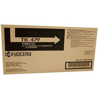 Image for KYOCERA TK479 TONER CARTRIDGE BLACK from Prime Office Supplies