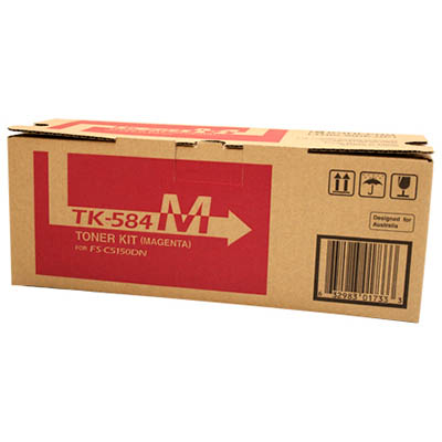 Image for KYOCERA TK584M TONER CARTRIDGE MAGENTA from Prime Office Supplies