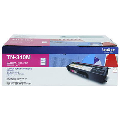 Image for BROTHER TN340M TONER CARTRIDGE MAGENTA from Pinnacle Office Supplies