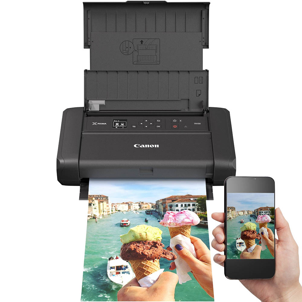 Image for CANON TR150 PIXMA MOBILE WIRELESS INKJET PRINTER A4 from Office Heaven