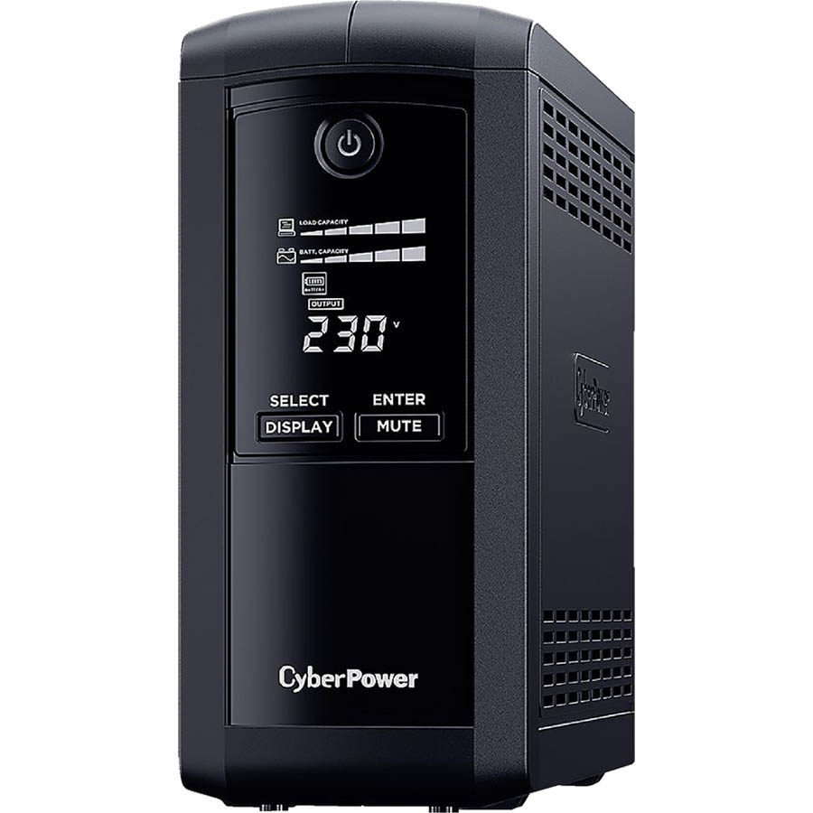 Image for CYBERPOWER VP1200ELCD VALUE PRO TOWER UPS 1200VA/720W from Clipboard Stationers & Art Supplies