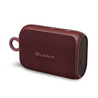 blueant x0i mini bluetooth speaker crimson red