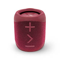 blueant x1i portable bluetooth speaker with a powerful punchy sound crimson red