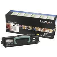 lexmark x203a11g toner cartridge black