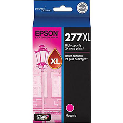 Image for EPSON 277XL INK CARTRIDGE HIGH YIELD MAGENTA from Mitronics Corporation