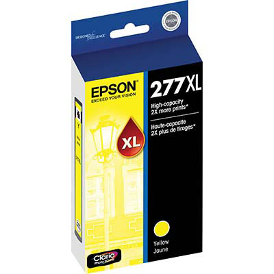 Image for EPSON 277XL INK CARTRIDGE HIGH YIELD YELLOW from Mitronics Corporation