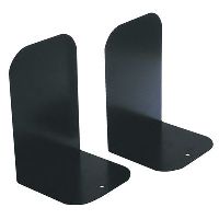 esselte elements metal bookends black