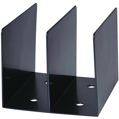 Image for ESSELTE SWS MOULDED BOOK RACK BLACK from ONET B2C Store