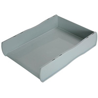 esselte nouveau document tray a4 dove grey