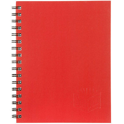 Image for SPIRAX 511 NOTEBOOK 7MM RULED HARD COVER SPIRAL BOUND 200 PAGE 225 X 175MM RED from BusinessWorld Computer & Stationery Warehouse
