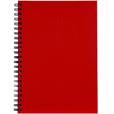 Image for SPIRAX 512 NOTEBOOK 7MM RULED HARD COVER SPIRAL BOUND A4 200 PAGE RED from BusinessWorld Computer & Stationery Warehouse