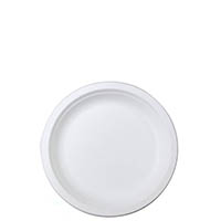 envirochoice plate round natural fibre 175mm pack 25