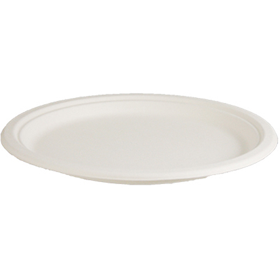 Image for ENVIROCHOICE PLATE ROUND NATURAL FIBRE 225MM PACK 25 from Office Play