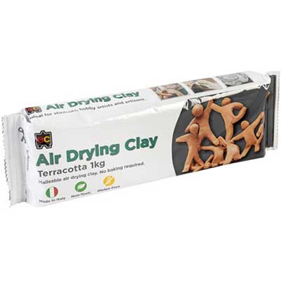 Image for EDUCATIONAL COLOURS AIR DRYING CLAY 1KG TERRACOTTA from Mitronics Corporation