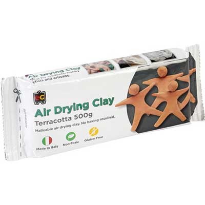 Image for EDUCATIONAL COLOURS AIR DRYING CLAY 500G TERRACOTTA from Mercury Business Supplies