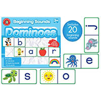 learning can be fun beginning sounds dominoes