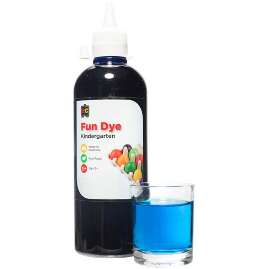 Image for EDUCATIONAL COLOURS KINDERGARTEN FUN DYE 500ML BRILLIANT BLUE from Prime Office Supplies