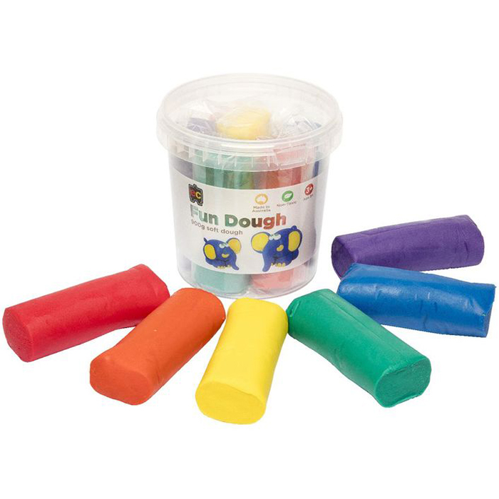 Image for EDUCATIONAL COLOURS FUN DOUGH 900G ASSORTED from Challenge Office Supplies