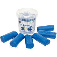 educational colours fun dough 900g blue