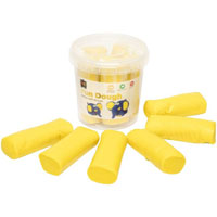 educational colours fun dough 900g yellow