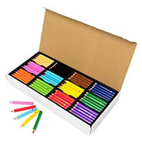 educational colours jumbo stubby colour pencils pack of 120
