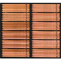 educational colours jumbo triangular hb pencils pack of 120