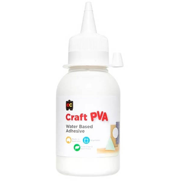 Image for EDUCATIONAL COLOURS CRAFT PVA GLUE 125ML from Memo Office and Art