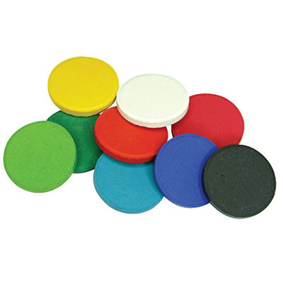 Image for EDUCATIONAL COLOURS TEMPERABLOCK DISC ASSORTED PACK 9 from Mercury Business Supplies