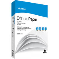 initiative a4 copy paper 80gsm white pack 500 sheets